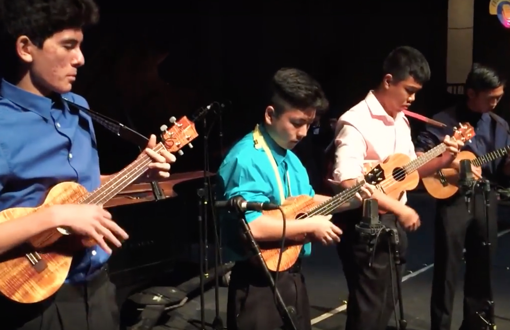 "Tokada" by Jake Shimabukuro, performed by 4U Ukulele Quartet From