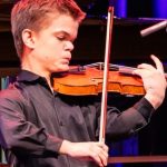young man with violin
