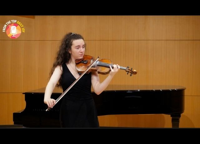 Daily Joy: Powerful Violin Solo - From the Top