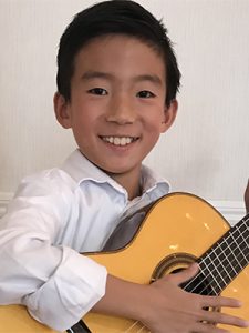 11-year-old guitarist Preston Hong